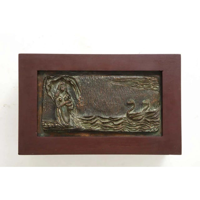 1940s 1940's French Signed Bronze Planters - A Pair For Sale - Image 5 of 13