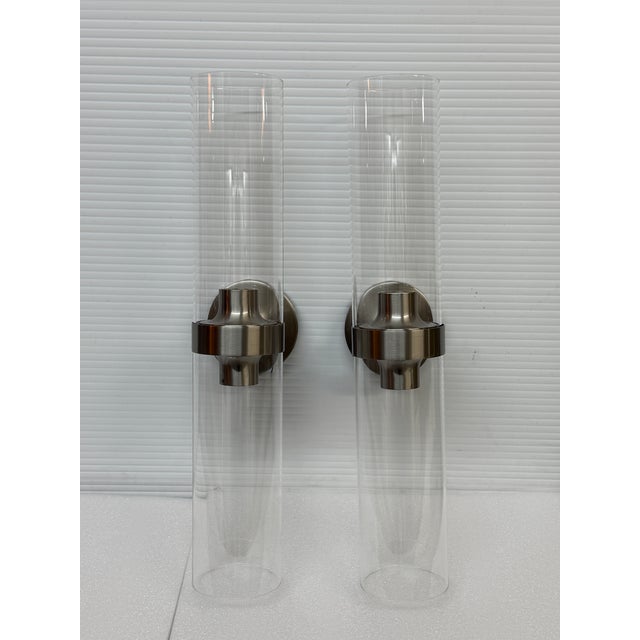 Design Plus Gallery presents a Pair of Purist Wall Sconces by KOHLER. The sleek lines and modern design of KOHLER Purist...