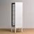 White Vintage Medical Cabinet in Glass and Iron, 1970s For Sale - Image 8 of 9