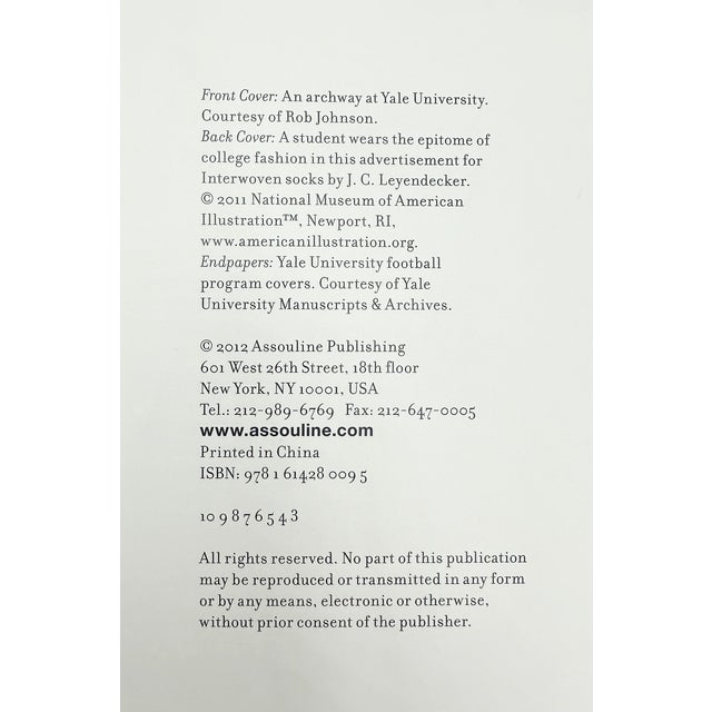 Assouline The Ivy League Daniel Cappello 2012 Assouline Hardcover Coffee Table Book For Sale - Image 4 of 14
