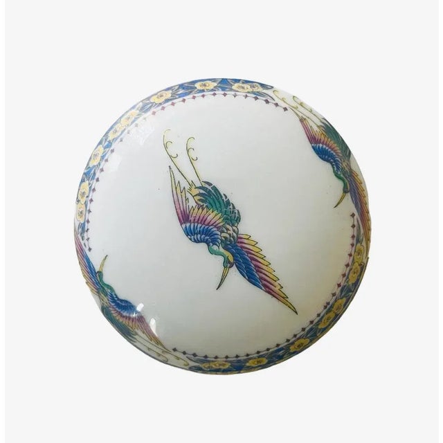 French Limoges Porcelain Candy Box, 1950s For Sale - Image 9 of 12