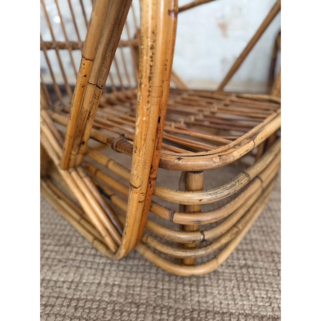 Vintage Bent Bamboo Chairs by Paul Frankl, 1940s, Set of 2 For Sale - Image 9 of 12