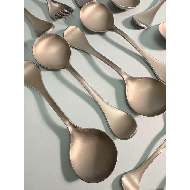 Designer Cutlery by Marc Held, 1975, Set of 32 For Sale - Image 10 of 15
