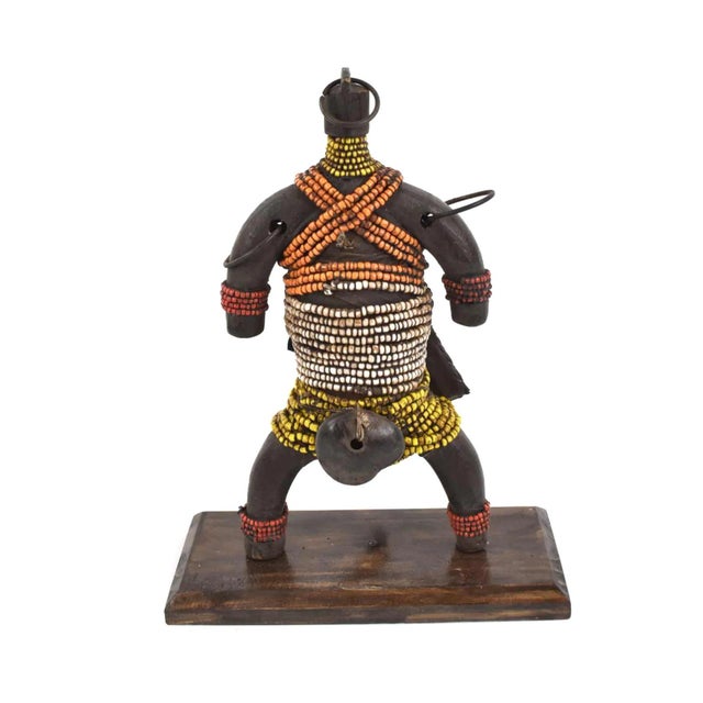 Early 20th Century Namchi Namji Beaded Fertility Doll Cameroon For Sale - Image 4 of 7