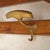 Danish Modern Cherry Wood + Brass Wall-Mounted Coat Rack, 1960s For Sale - Image 4 of 9