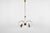 Mid-Century Murano Glass and Brass Chandelier from Barovier & Toso, Italy, 1940s For Sale - Image 6 of 18