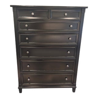 Bassett Wood HighBoy Dresser For Sale