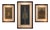 Bavarian Altars Architectural Triptych, 1874, Set of 3 For Sale