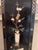Jade Vintage Chinese Black Lacquer Wall Panels – Set of 3 (24" X 10")Featuring Hand-Carved Jade & Soapstone Inlay For Sale - Image 8 of 11