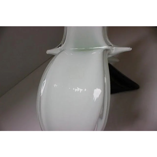 Soaring Birds Sculpture Licio Zanetti Murano Glass For Sale - Image 10 of 11
