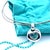 Tiffany and Co. Tiffany & Co. Sterling Silver Vintage Pierced Heart Pendant Choker Necklace 7.15g For Sale - Image 4 of 4