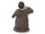 Rustic Folk Art Papier-Mâché Dickens Figure For Sale - Image 3 of 6
