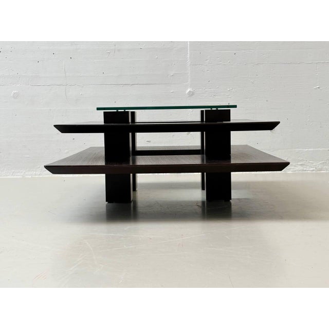 Brown Vintage Coffee Table by Clemmer + Heidsieck, 1970s For Sale - Image 8 of 18