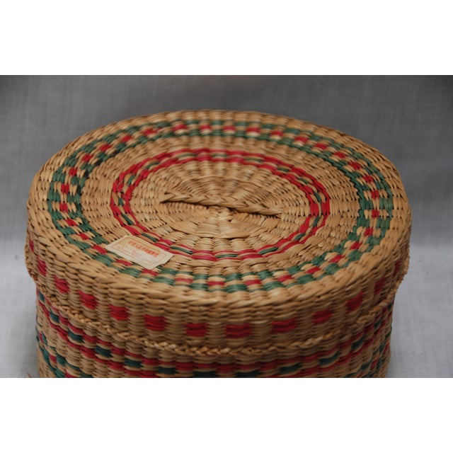 Vintage Sweet Grass Nesting Baskets Set of 5 Chairish