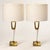 Cream Foy Table Lamps by Hickory Chair, Set of 2 For Sale - Image 4 of 4