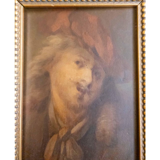Wood 18th or 19th Century Dutch Flemish School Oil Painting Study of a Tronie Figure For Sale - Image 7 of 17