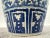 Asian Imperial Chinese Qing Dynasty Style Blue & White Dragon Porcelain Vase For Sale - Image 3 of 10