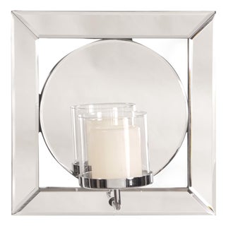Lula Mirror with Candle Holder For Sale