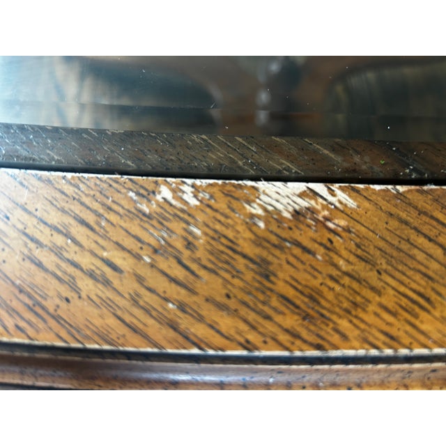 Traditional Ethan Allen Collectors Classics Oval Cocktail Table – Model 13-851 – C. 1984 For Sale - Image 3 of 4