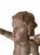 18th Century Large Bavarian Baroque Polychrome and Parcel-Gilt Carved Wood Putto.. For Sale In West Palm - Image 6 of 12