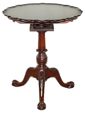 Georgian Style Hardwood Tilt Top Tripod Table