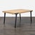 With 2 leaves, the table extends to 99 inches and seats 8. The table is white oak and rests on cast iron legs. Brand:...