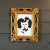 Contemporary Original Abstract Portrait Painting Ornate Vintage Frame For Sale - Image 4 of 4