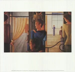 Oskar Schlemmer Group of Twelve With Interior, 1995