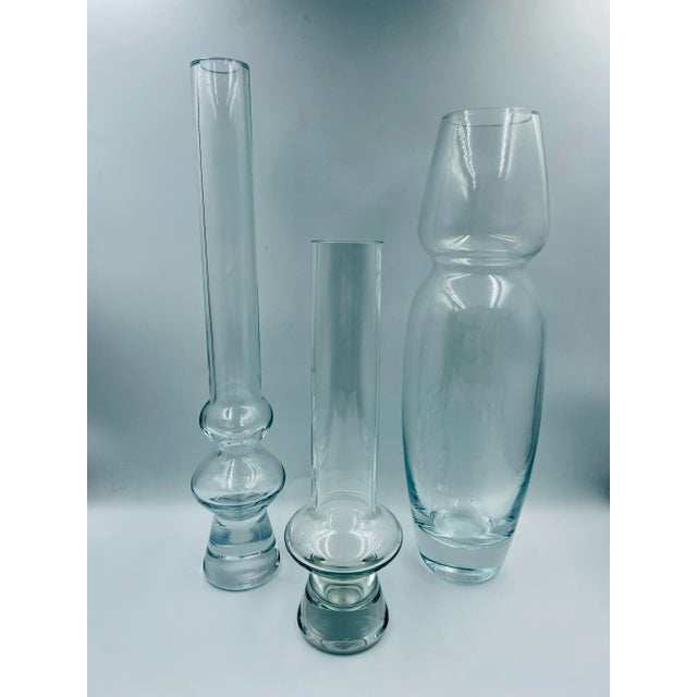 Late 20th Century Modernist Crystal Vases Marquis by Waterford- Set of 3 For Sale - Image 13 of 13