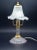 1980s Pink Murano Glass Vintage Table Lamp, 1980s For Sale - Image 5 of 12