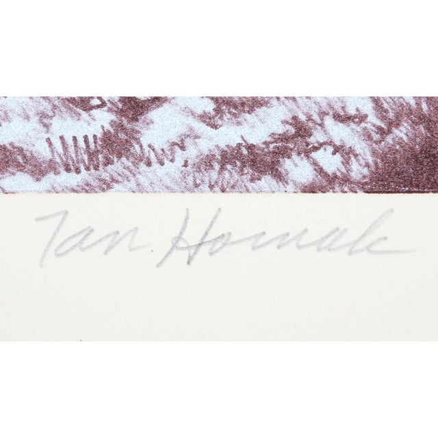 Artist: Ian Hornak, American (1944 - 2002) Title: Forest Cliff (Purple) Year: circa 1978 Medium: Serigraph, signed and...