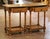 Wood Pair of Mid-Century French Louis XIII Style Normandy Oak Side Tables For Sale - Image 7 of 15