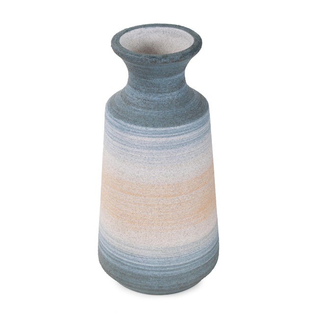This vase features a charming flared neck and compact form, making it ideal for tight spaces like bookshelves or window...