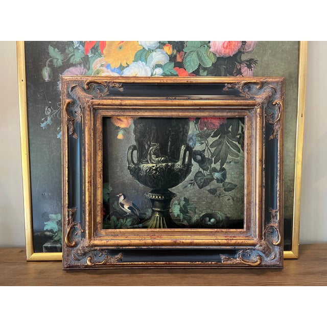 Spanish Baroque Gold and Black Frame, Fits Art 16x20 For Sale - Image 12 of 16