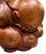 Asian Vintage Hand Carved Wood Hotei Budai Laughing Buddha Seated Sculpture 7.5" For Sale - Image 3 of 10