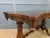 Brown Victorian Rosewood Stretcher Table, 1870 For Sale - Image 8 of 8
