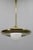 This elegant Art Deco chandelier was produced in Czechoslovakia in the 1930s. Crafted from polished brass and complemented...