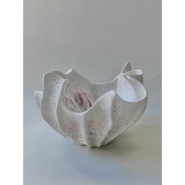 Ceramic Coral Bowl by N'atelier For Sale - Image 9 of 18