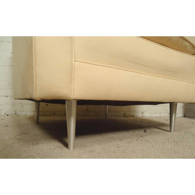 Mid-Century Modern Mid 20th Century Large Armchair Attributed to Dunbar For Sale - Image 3 of 7