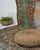 1970s Vintage Handmade Wool Cotton Green Area Rug For Sale - Image 12 of 12