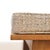 Brown Mid Century Entryway Gossip Bench For Sale - Image 8 of 8