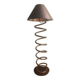 Vintage 1970s Ingo Maurer Spring Floor Lamp For Sale