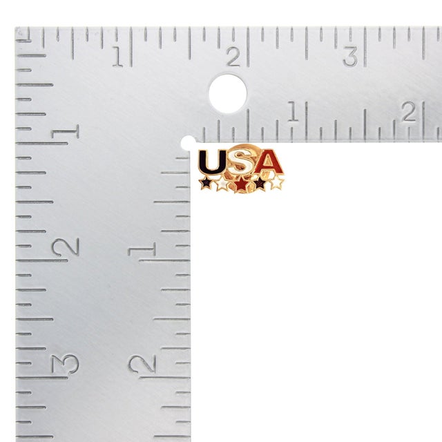 2020s Red, White, & Blue USA enamel Pin with Stars For Sale - Image 5 of 5