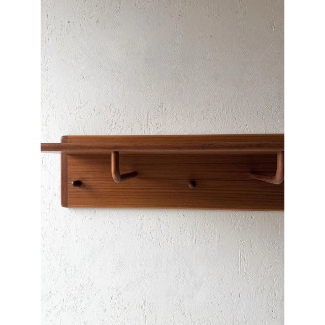 Teak Coat Rack by Kai Kristiansen for Vildbjerg Møbelfabrik For Sale - Image 12 of 13