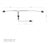 Black Three Rotating Straight Arms Wall Lamp by Serge Mouille For Sale - Image 10 of 12