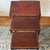 Early 20th Century Federal Style Leather Top Nesting Tables in Mahogany With Marquetry by Weiman, Set of 3 For Sale - Image 5 of 11