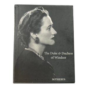 The Duke and Duchess of Windsor Southeby’s Auction Catalogs in Slipcase Box