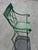 Vintage Wrought Iron Patio Set Table and 4 Chairs **** For Sale - Image 9 of 11