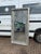 Silver Large Full-Length Mirror with Silver Frame For Sale - Image 8 of 9