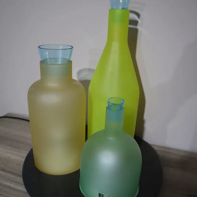 Bacco 1-2-3 Table Lamp in Murano Glass by Guido Rasati for Itre For Sale - Image 3 of 8